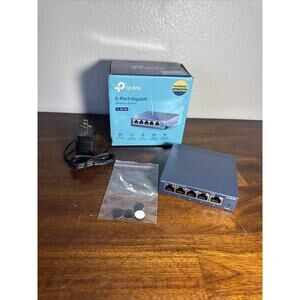 Tp-Link TL-SG105 5-Port Gigabit Ethernet Switch, Desktop